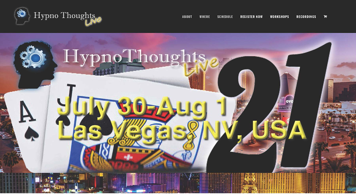 Brice Lemaire - Conférence HypnoThoughts à Las Vegas le 31/07/2021