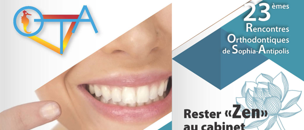 23èmes Rencontres Orthodontiques de Sophia-Antipolis 27 avril 2020 -Docteur Brice Lemaire