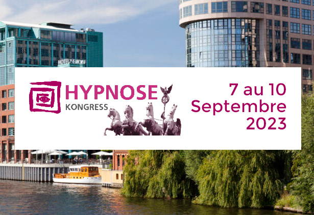 Masterclass du Dr Lemaire « Oxo » science of the trance, le 08/09/2023 pour le congrès annuel "DGZH Hypnose Kongress 2023" à Berlin.