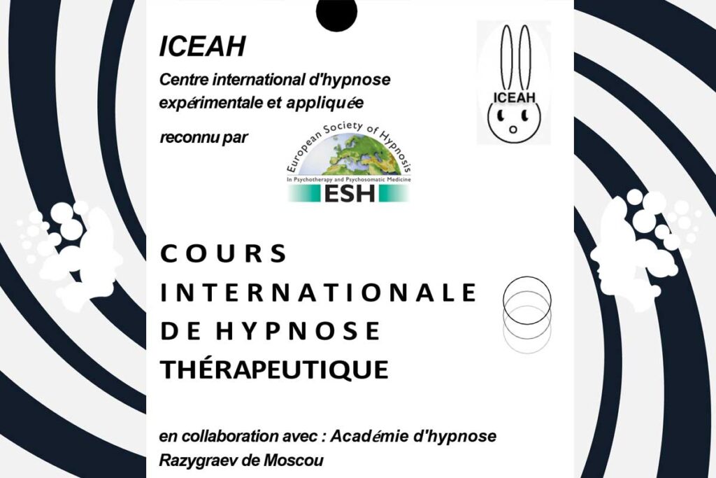 Cours en hypnose de L'ICEAH du Dr Petr Zivny (Milan)