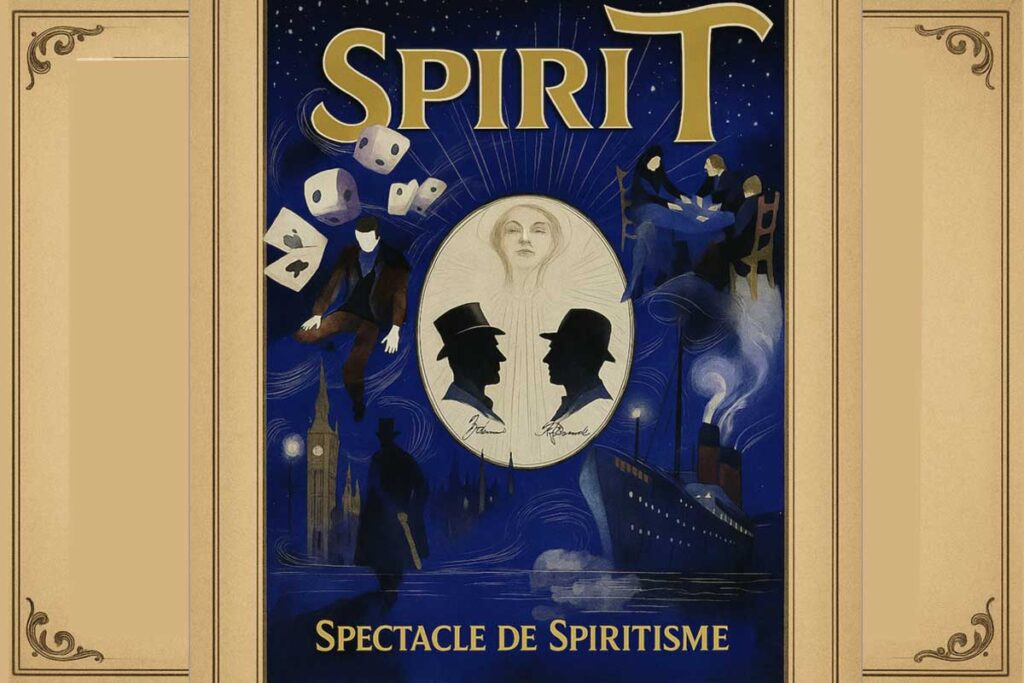 Spirit, un spectacle de mentalisme avec Brice Lemaire et Michel Kaplan