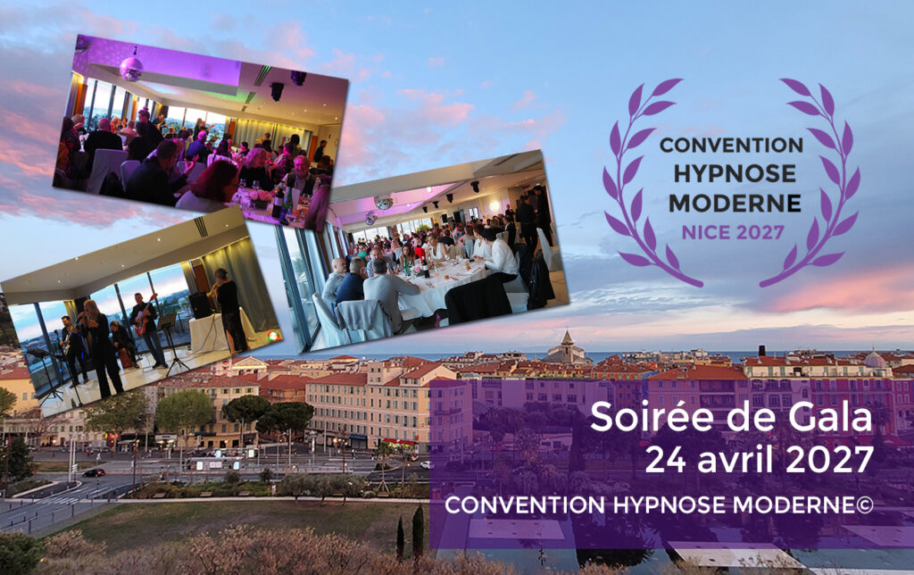 Accompagnant à la soirée de Gala de la Convention d'Hypnose Moderne© 2027